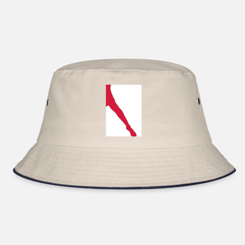Bein-Silhouette Bucket Hat