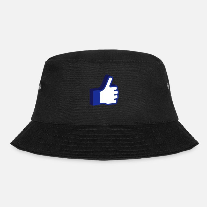 Like 3D - Bucket Hat - black