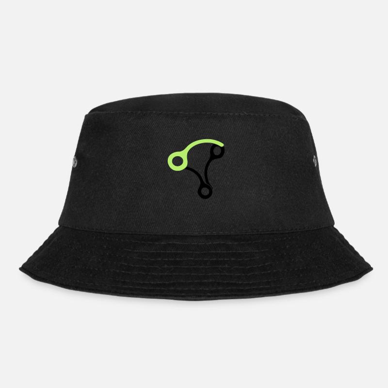 3skydivepins - Bucket Hat - Schwarz