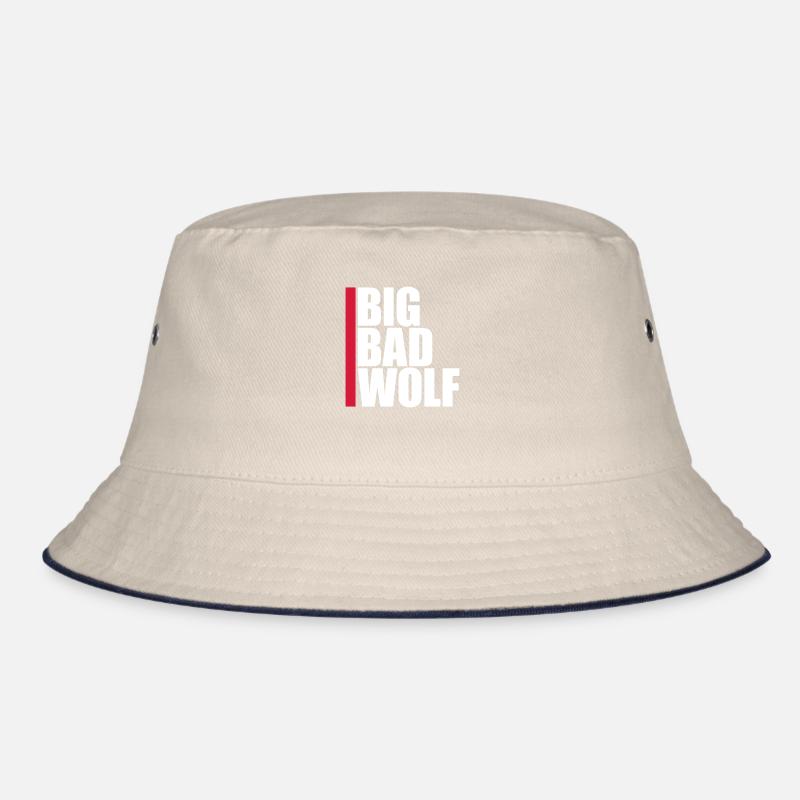 big bad wolf Zitat Bucket Hat