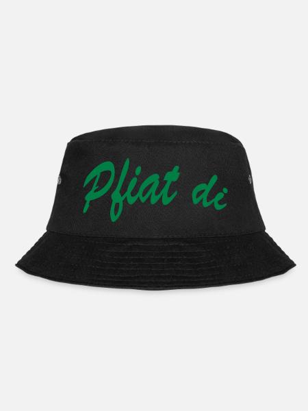 Pfiat di - Bucket Hat - Schwarz