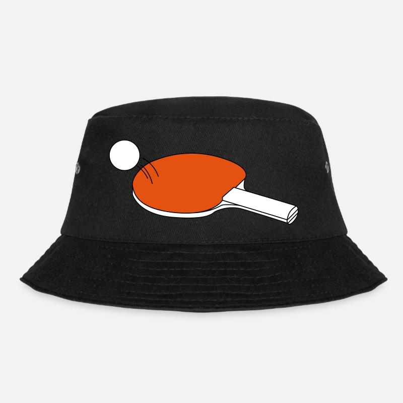 Tischtennis - Bucket Hat - Schwarz