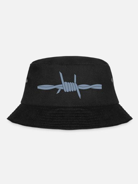 Stacheldraht - Bucket Hat - Schwarz