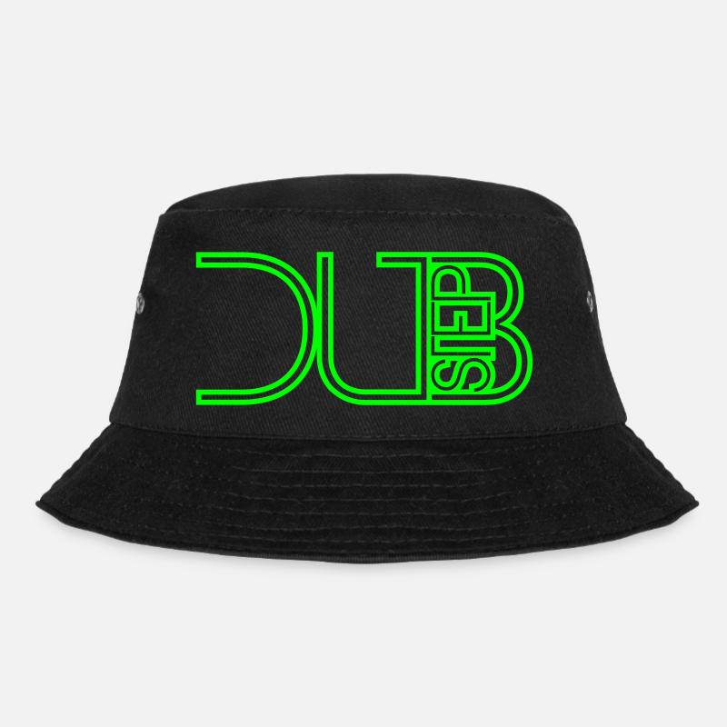 Dub Step Techno Musique Cool DJ Party Club Texte Logo - Bob - noir
