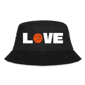 Love Basketball - Bucket Hat - Schwarz - Vorne - Lela (165cm)
