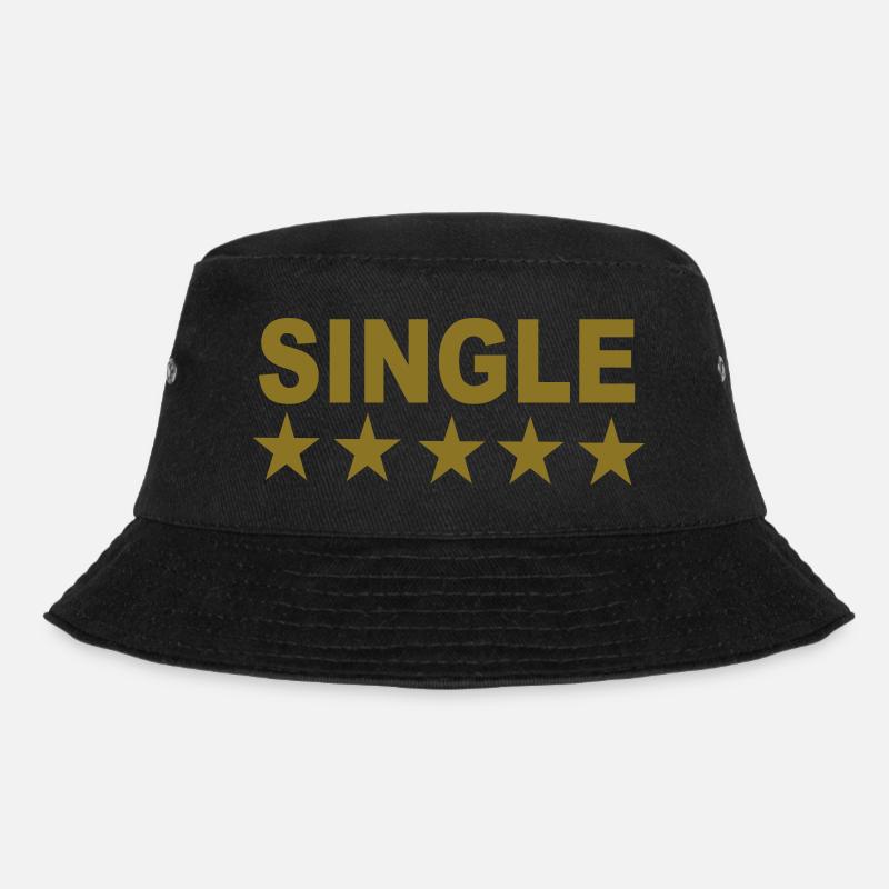 Single - Bucket Hat - Schwarz