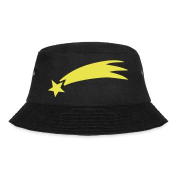 Sternschnuppe - Bucket Hat - Schwarz - Vorne - Lela (165cm)