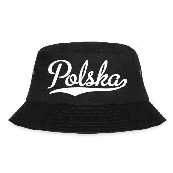 Polska - Bucket Hat - Schwarz - Vorne - Lela (165cm)