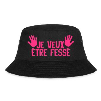 je veux etre fesse citation couple sexe ) - Bob - noir - Devant - Lela (165cm)