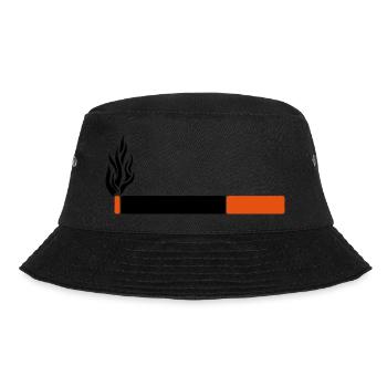 Zigarette Zigarette Zigarre Symbol ikone - Bucket Hat - Schwarz - Vorne - Lela (165cm)