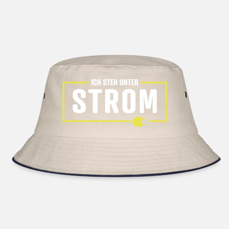 ICH STEH UNTER STROM Bucket Hat