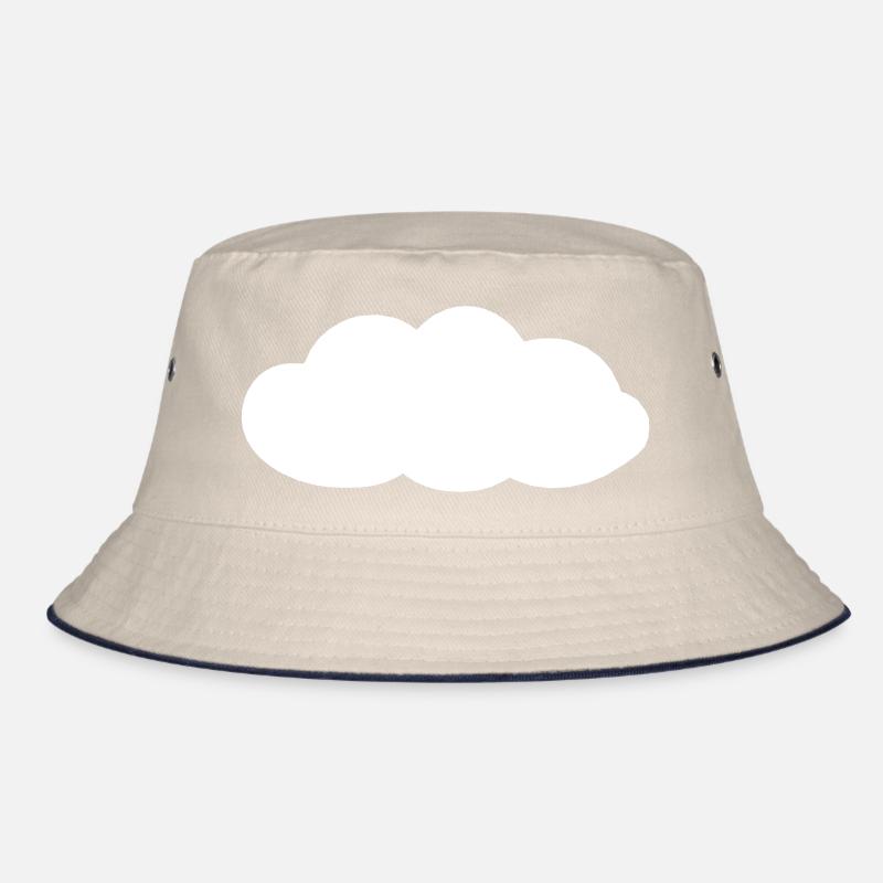 Weather Cloud Clouds Rain Sky Vector 12 Bucket Hat