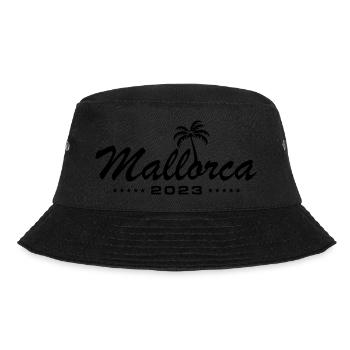 Mallorca 2023 - Bucket Hat - Schwarz - Vorne - Lela (165cm)