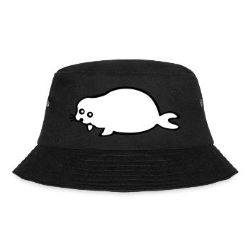 Baby - Robbe - Bucket Hat - black - Front - Lela (165cm)