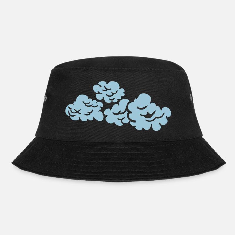Wolke - Bucket Hat - Schwarz
