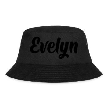 Evelyn - Bucket Hat - Schwarz - Vorne - Lela (165cm)