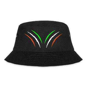 krallen irland 2 - Bucket Hat - Schwarz - Vorne - Lela (165cm)