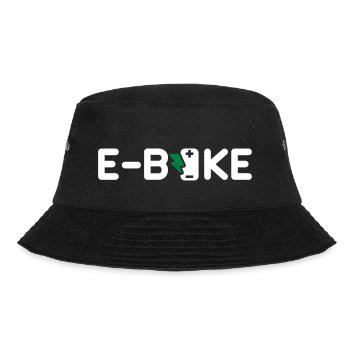 E-Bike ebike - Bucket Hat - Schwarz - Vorne - Lela (165cm)