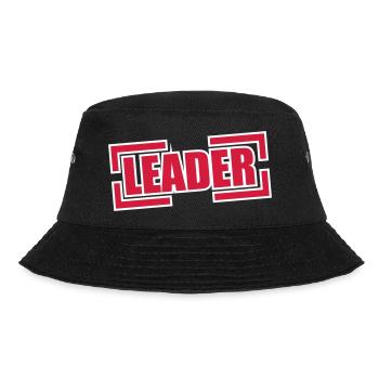 Leader - Bucket Hat - Schwarz - Vorne - Lela (165cm)