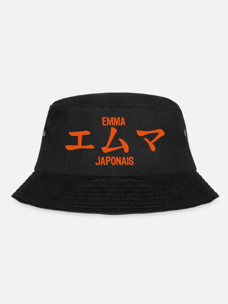emma prenom japonais - Bob - noir