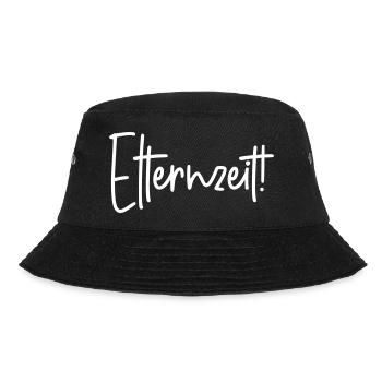 Elternzeit - Bucket Hat - Schwarz - Vorne - Lela (165cm)