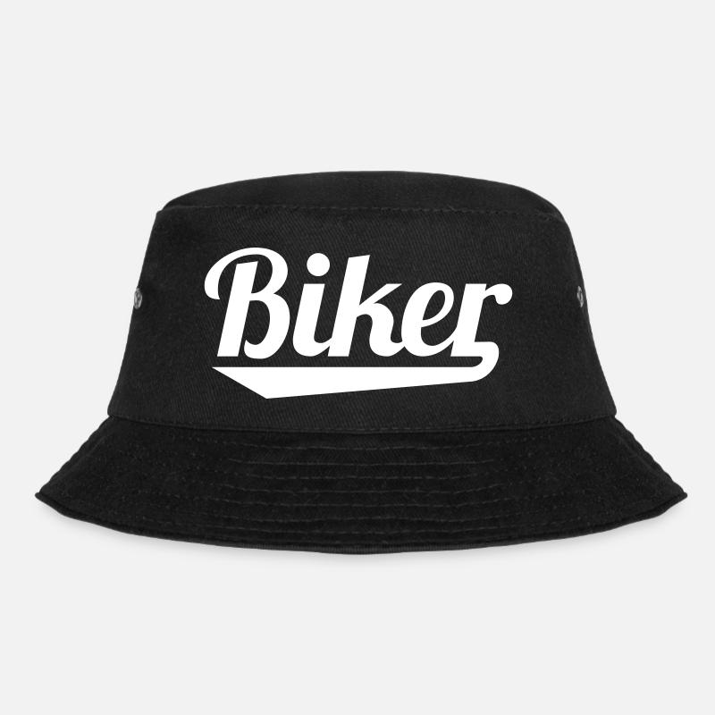Biker - Bucket Hat - Schwarz