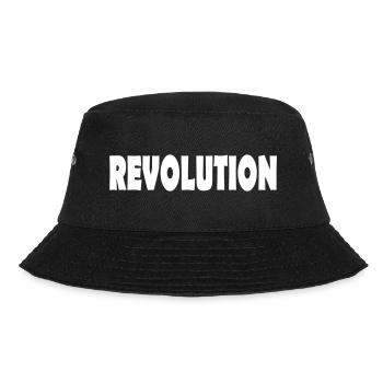 REVOLUTION - Bucket Hat - Schwarz - Vorne - Lela (165cm)