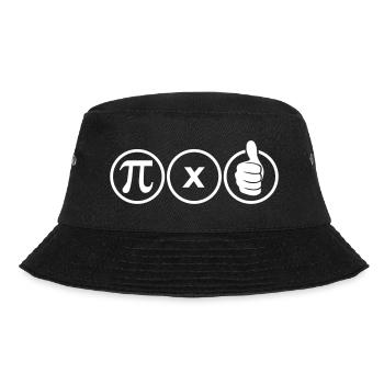 Pi times thumb - Bucket Hat - black - Front - Lela (165cm)