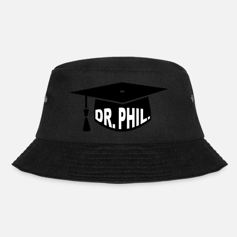 Doktor - Studium - Geschenk - Dr. phil. - - Bucket Hat - Schwarz
