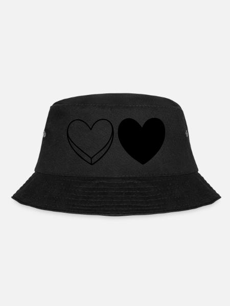 Cœurs noirs et blancs - Bob - noir