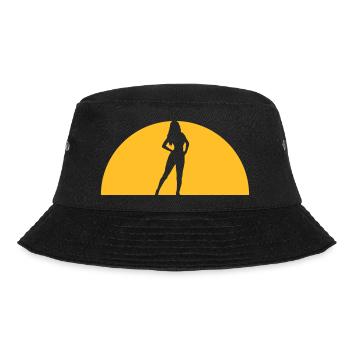Evening Sun Woman Sexy - Bucket Hat - black - Front - Lela (165cm)