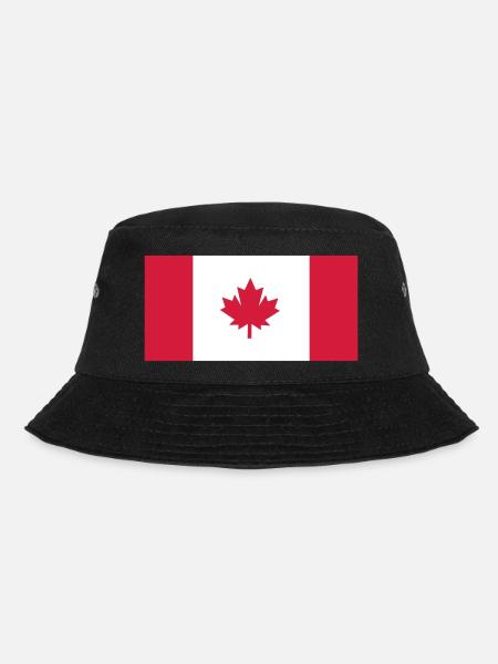 kanada - Bucket Hat - Schwarz