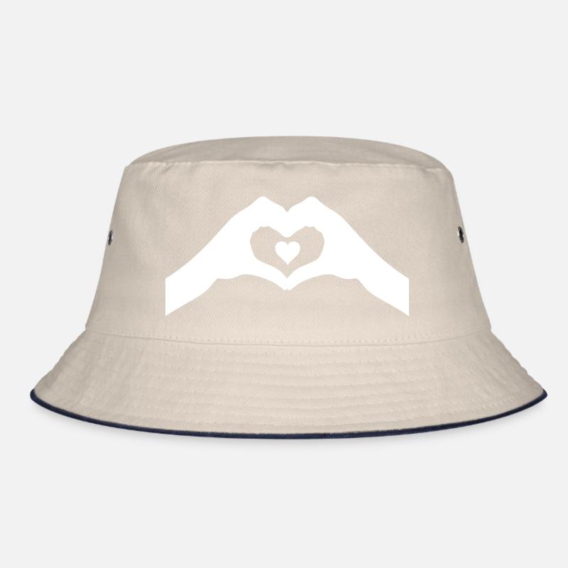 Hands Heart Bucket Hat