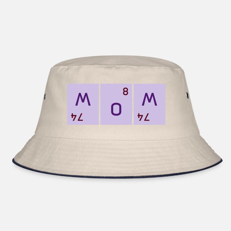 Mom (tungsten twisted twice, oxygen) Bucket Hat