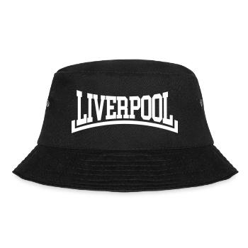 Liverpool - Bucket Hat - Schwarz - Vorne - Lela (165cm)