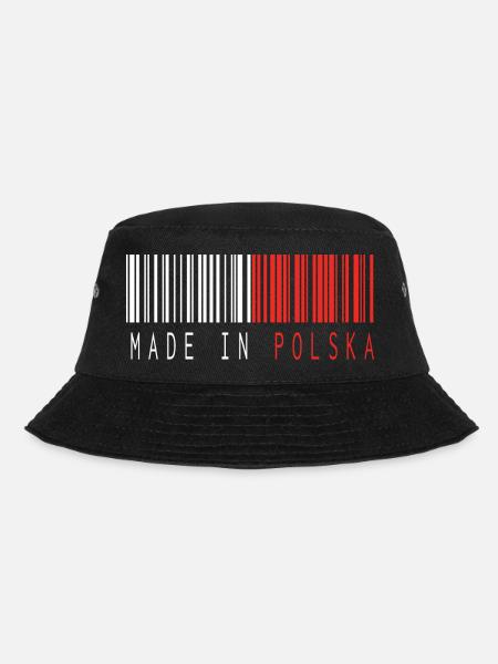 MADE IN POLSKA BARCODE - Bucket Hat - Schwarz