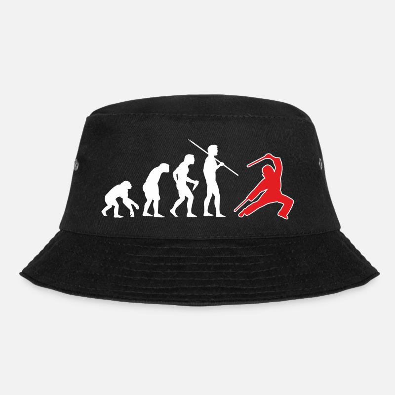 Escrima Evolution 4 - Bucket Hat - Schwarz