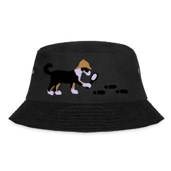 Search-and-rescue dog - Bucket Hat - black - Front - Lela (165cm)