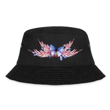 butterfly - Bucket Hat - black - Front - Lela (165cm)