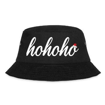 hohoho avec bonnet de Noel - Bob - noir - Devant - Lela (165cm)