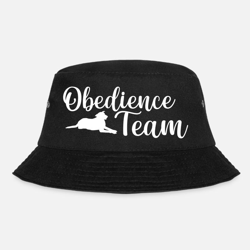 Obedience Team Hundesport - Bucket Hat - Schwarz