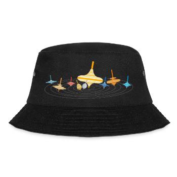 Sonnensystem - Bucket Hat - Schwarz - Vorne - Lela (165cm)