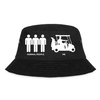 Golf golf golfeurs drôles Golf GolfCarte - Bob - noir - Devant - Lela (165cm)