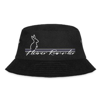 hase kleiner rammler männer fun sprüche single - Bucket Hat - Schwarz - Vorne - Lela (165cm)
