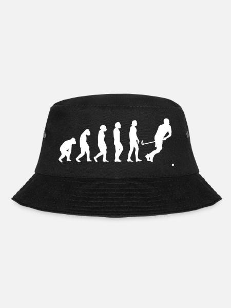 Cadeau de hockey Floorball Hockey sur gazon Joueur de hockey sur gazon - Bob - noir