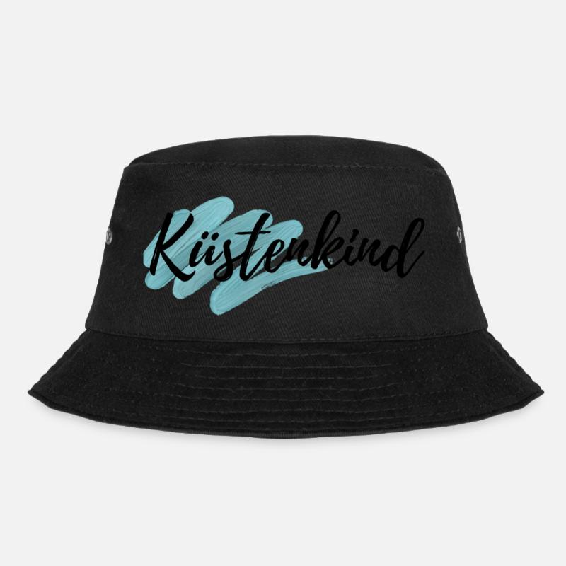 Küstenkind - Bucket Hat - Schwarz