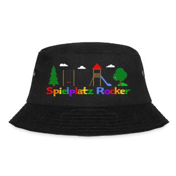 Spielplatz Rocker - Bucket Hat - Schwarz - Vorne - Lela (165cm)