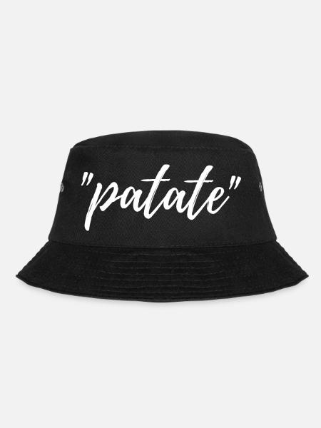 patate - message manuscrit humour autodérision - Bob - noir
