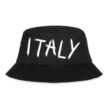 italy - Bucket Hat - Schwarz - Vorne - Lela (165cm)