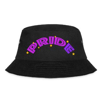 Pride | gay, rainbow, love, lgbtq - Bucket Hat - black - Front - Lela (165cm)